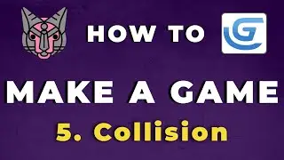 How To Make A Game with GDevelop - Collision (E05)