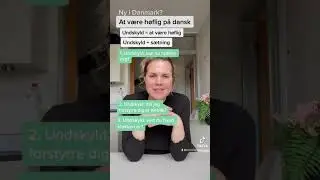 At være høflig på dansk (video 1)