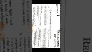 class 10 physics revision series ll reflection of light// part1