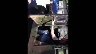 Matt sells drives army vehicle