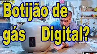 Como saber se o gás esta acabando gas level indicator agora ficará fácil medidor digital magnético