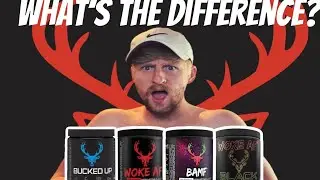 What Is The Difference Between Bucked up pre workouts?