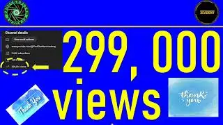 Profcharlton academy YOU TUBE CHANEL hits 299,000 VIEWS today!!!