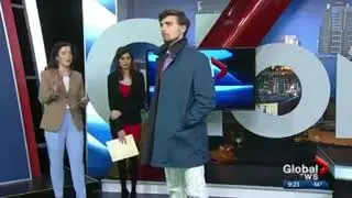 Di Benedetto Models in Global TV Calgary