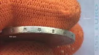 2 euro 2002 Spain Coin Defect Error