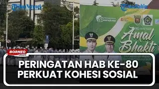 Kantor Wilayah Kementerian Agama Kota Samarinda menggelar upacara peringatan Hari Amal Bakti ke-80