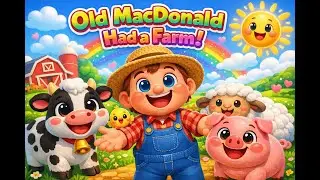 Old MacDonald Farm 🐮🐷🐔 | @Bubby_tune  Fun Kids Farm Song |  Baby Animal Sounds