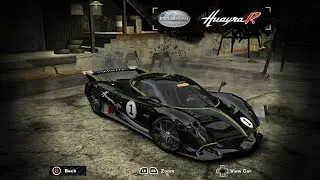 NFSMW Pagani Huayra R Mod Showcase and Gameplay Amazing Pursuit In Second Longest Tollbooth