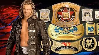 All-EDGE -WWE Title Wins (1999 - 2022)