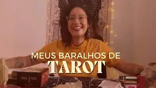 TOUR PELOS MEUS BARALHOS DE TAROT DA SHOPEE E AMAZON
