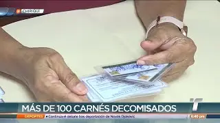 Decomisan m&aacute;s de 100 carn&eacute;s de salud falsos en Chiriqu&iacute;