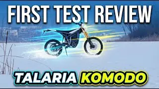 Talaria Komodo L3e - First Ride Vlog 🔥- Limited 32kw