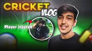 HOW TO LOSE A TEAMMATE IN ONE SHOT 💥😬| Cricket vlog🏏 | VLOG-25