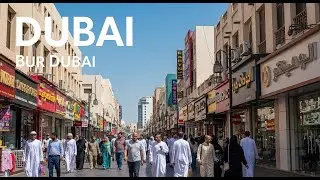 Dubai [4K] Walking Tour: Exploring the Historic Bur Dubai Neighborhood 🇦🇪