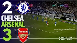 Chelsea  vs. Arsenal 🔴 |  EFL Carabao Cup 2025-2026 | Full Match Simulation/Recreation