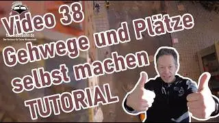 Gehwege und Plätze SELBER MACHEN aus Moosgummi -  Tutorial Video 38