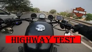 Iron 883 Highway Test Ride | Harley Davidson Performance & Comfort Review!