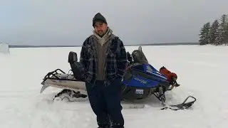 New Sled and first fish of the year!