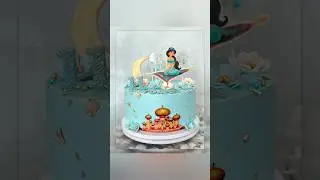 Jasmin Torte #disneycake #disney #jasmin #torten #buttercream