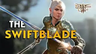 Elven BLADEDANCER dual wields longswords - BG3 Build