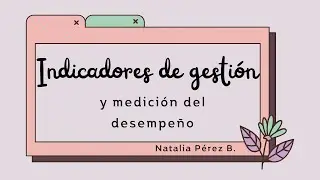 INDICADORES DE GESTIÓN