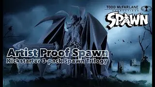 Mcfarlane Artist Proof Spawn Review (Kickstarter 3-pack Spawn Trilogy)