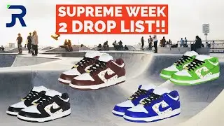 Supreme SS21 Week 2 Drop List!! BEST RESELL OF THE SEASON!!