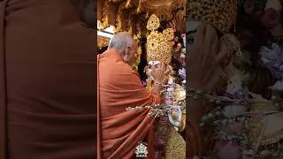 Grand Patotsav Celebration at Satellite Mandir in Guruji Swamishri&rsquo;s Divine Presence | SMVS #shorts