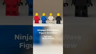 Альтернативный пилот И фигурки LEGO Ninjago