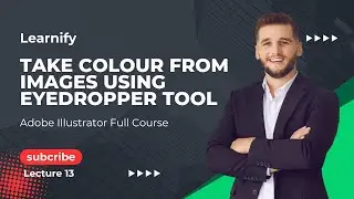 Take colour from Images using Eyedropper Tool in adobe illustrator