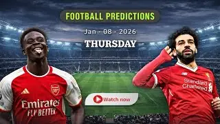 FOOTBALL PREDICTIONS TODAY 8/1/2026 SOCCER PREDICTIONS TODAY |BETTING TIPS, #FOOTBALLPREDICTIONS 