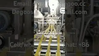 Frying crispy 3D bugle chips nacho corn snacks pellets make machine fried chips snack food machine