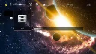 [PS4 Themes] 4k Dynamic Space Theme