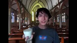 Yandere Dev's chalice in a cathedral