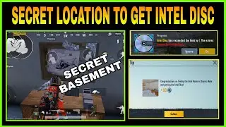 SECRET LOCATION TO GET INTEL DISC || PUBG MOBILE INTEL HUNT NEW EVENT