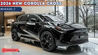 Новый 2026 Toyota Corolla Cross - городской внедорожник, который делает все это .. !!