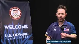Table Tennis Team Trials Competition Talk
