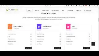 How to setup Categories Icons in Classiera