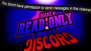Discord | How to make Read-Only channels!