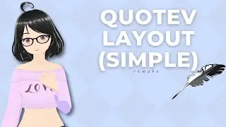 REMAKE Quotev Layout (Still not a tutorial)