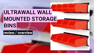 Ultrawall Wall Mounted Storage Bins Review: The Ultimate Garage Organizer?