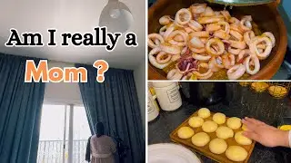 My Morning Routine as a Mom Living in Dubai | Silent Vlog | Cozy Cooking & Baking