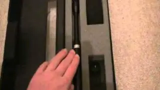 a weird microphone...