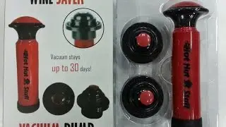 Wine Saver Vacuum Pump from Hot Hut Stuff