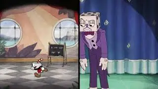 Game VS Movie - King dice - cuphead show