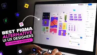 Лучшая бесплатная альтернатива Figma для UI/UX дизайнеров | Без программирования, UI-дизайн с исп...