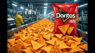 Inside Doritos Factory (Full Process) How 1M Chips Get Made