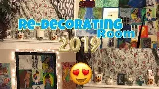 Redecorating my room 2019!!!