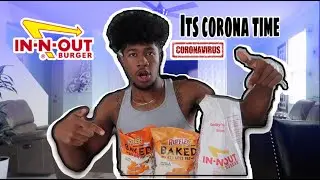 FIRST MUKBANG IN-N-OUT 4 X 4 BURGER |RJ LA GOAT|