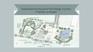 Sustainable Permaculture Farm Design: Country Property Landscape